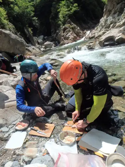 漏斗谷出合のなめろう祭り(日本酒付き!)